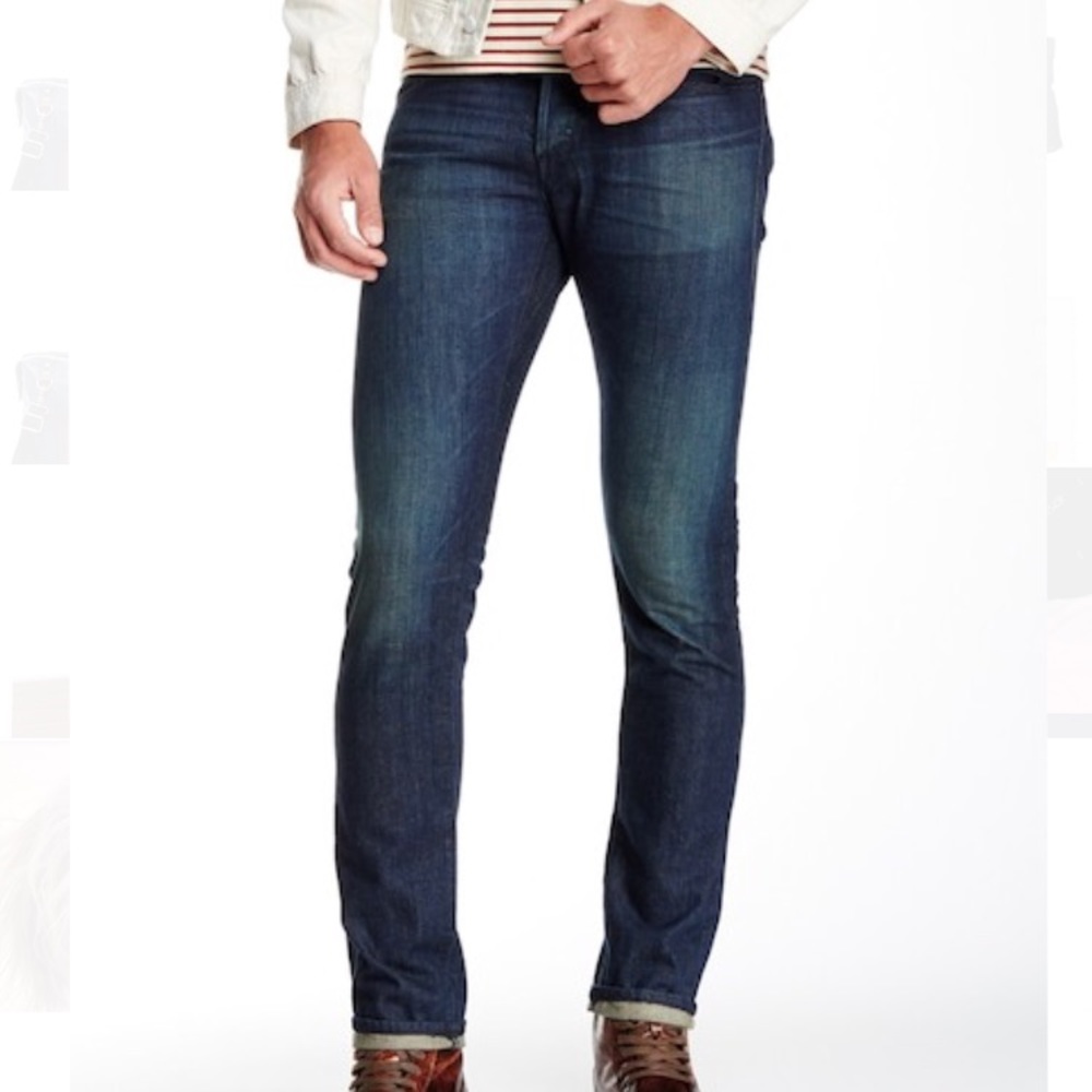 selvedge slim jean